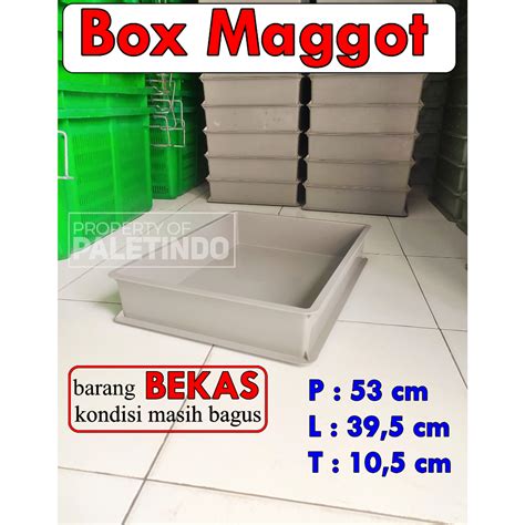 Jual Box Maggot Box Magot Box Sparepart Serbaguna X X Cm