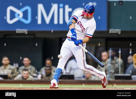 Arlington United States 05th Oct 2022 Texas Rangers First Baseman