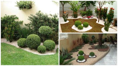 Jardim Com Buxinho E Pedras