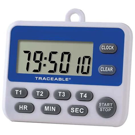 Traceable Calibrated Hour Digital Timer From Cole Parmer