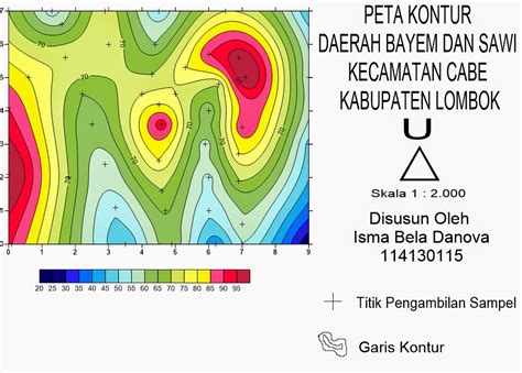 Isma Bela Membuat Peta Kontur Dengan Surfer