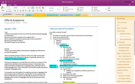 Onenote Cornell Notes Template | Professional Template Collections