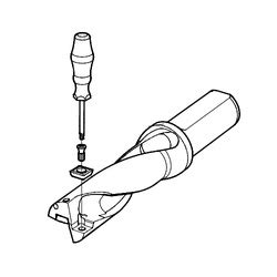 Sandvik Coromant Corodrill Indexable Insert Drill