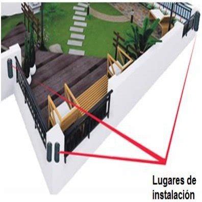 Barrera Infrarroja 20 Metros Doble Haz Perimetral