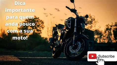 Moto Parada Na Garagem Dica Importante Estamosjuntos Motovelocidade