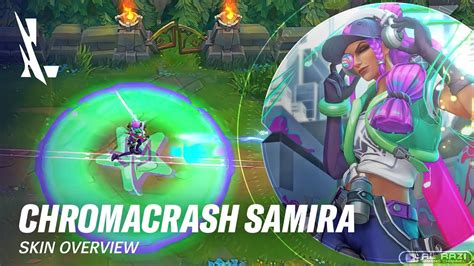 Chromacrash Samira Exclusive Wild Rift Skin Overview Wild Rift CN