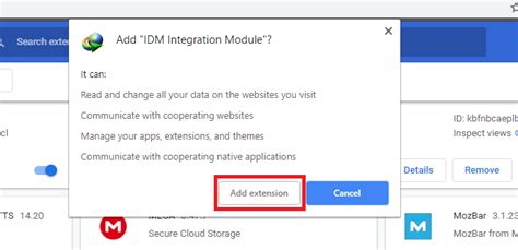 How To Add Idm Extension In Google Chrome Mozilla Opera