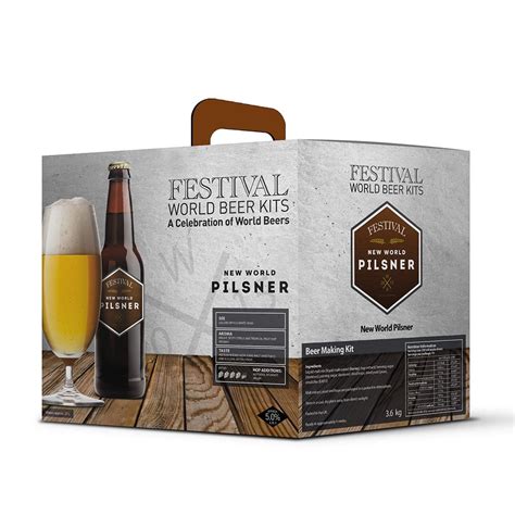 Festival New World Pilsner Extract Beer Kit Dark Rock