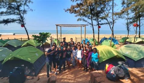 New Year Gokarna Beach Trek Camping Depart For Gokarna The Gokarna