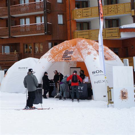 Stands Igloos Gonflables Cairn Structures Gonflables