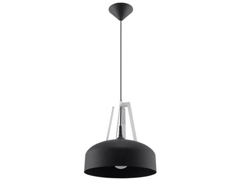 Hanglamp Modern Van 1 Lichtbronnen L 30 X H 85 Cm Zwart Wit