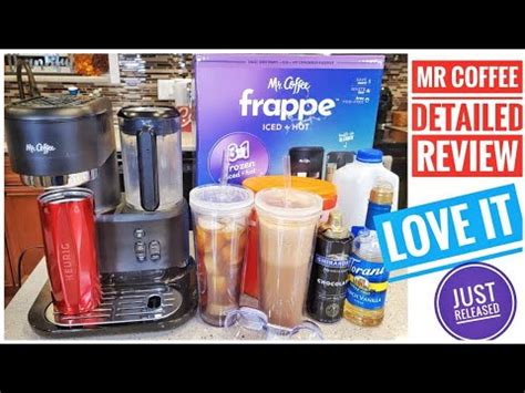 REVIEW Mr Coffee Frappe Single Serve Iced And HOT Coffee Maker Blender