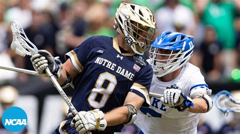 Notre Dame Vs Duke 2023 Di Mens Lacrosse Championship Highlights