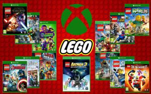 LEGO Xbox Games - New & Sealed Microsoft Xbox Series X S One Movie Game ...