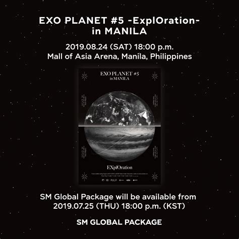 Sm Global Package On Twitter Exo Planet Exploration In Manila