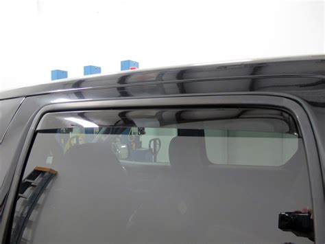 2012 Honda Ridgeline WeatherTech Side Window Rain Guards With Dark