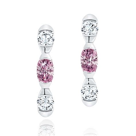 Felicity Argyle Pink Diamond Earrings - Fine Jewellery and Argyle Pink ...