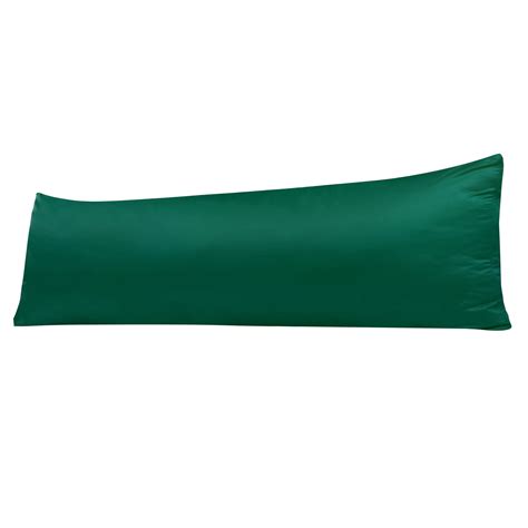 Organictune Satin Long Body Pillowcase For Hair And Skin Silky Slip Cooling Body Pillow Cover