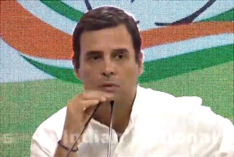 Rahul Gandhis Press Conference