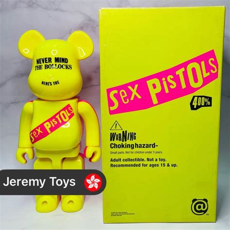 400 Bearbrick Sex Pistols Yellow 興趣及遊戲 玩具 And 遊戲類 Carousell