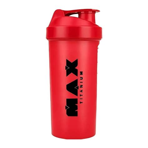 Muscle Open Coqueteleira Max Titanium 700ml Vermelha