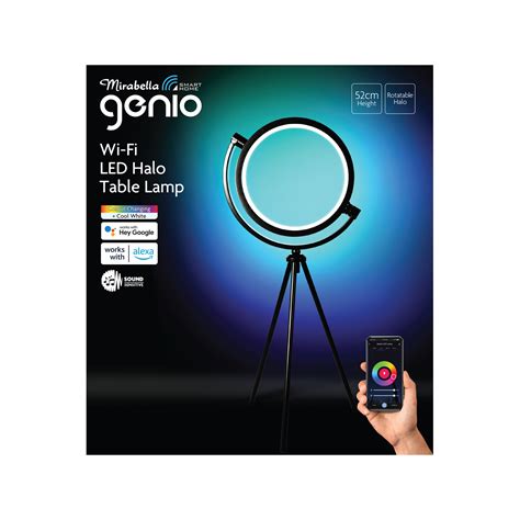 Mirabella Genio Wi Fi Table Lamp Bunnings Australia