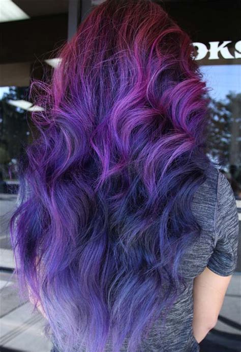 Como Pinta O Cabelo De Roxo - Como Pintar o Cabelo de Roxo ou Violeta - Veja um passo a passo para ...