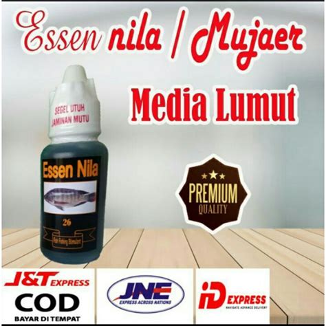 Jual Essen Jahat Nila Mujaer Media Lumut 30mli Shopee Indonesia