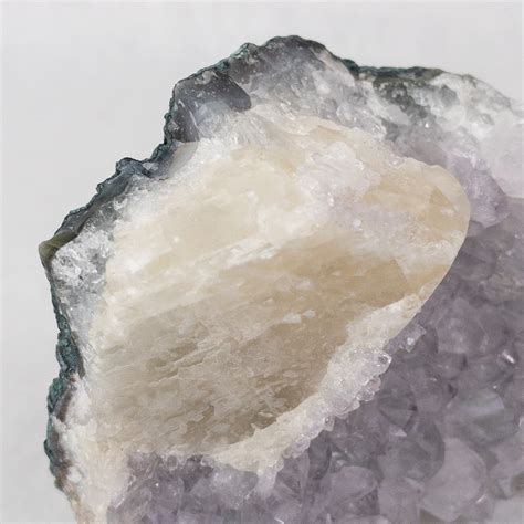 Amethyst Calcite Crystal Specimen