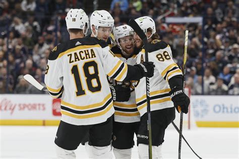 Linus Ullmark makes 30 saves, Bruins beat Blue Jackets 4-0