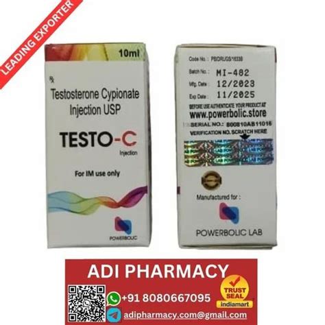 Powerbolic Lab Testosterone Cypionate Injection Usp At Rs Vial In