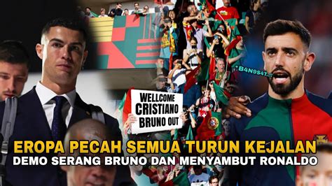 Sambut Ronaldo Jutaan Fans Di Eropa Kudeta Bruno Agar Di Cadangkan