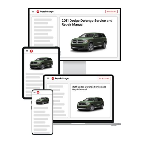 2011 Dodge Durango Service and Repair Manual | Repair Surge