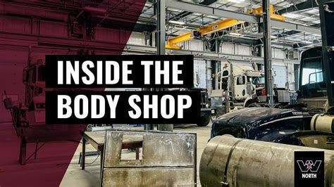 Heavy Truck Collision Repair Inside Our Body Shop Western Star