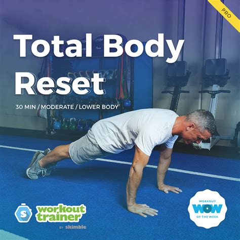 Skimbles Pro Workout Of The Week Total Body Reset Workout Trainer App