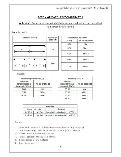 PDF Calcul Grinda Beton Armat Si Precomprimat DOKUMEN TIPS