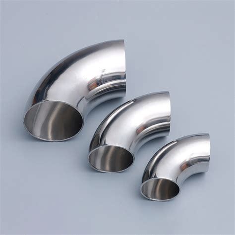 Stainless Steel Food Grade Sanitary Pipe Degrees Elbow