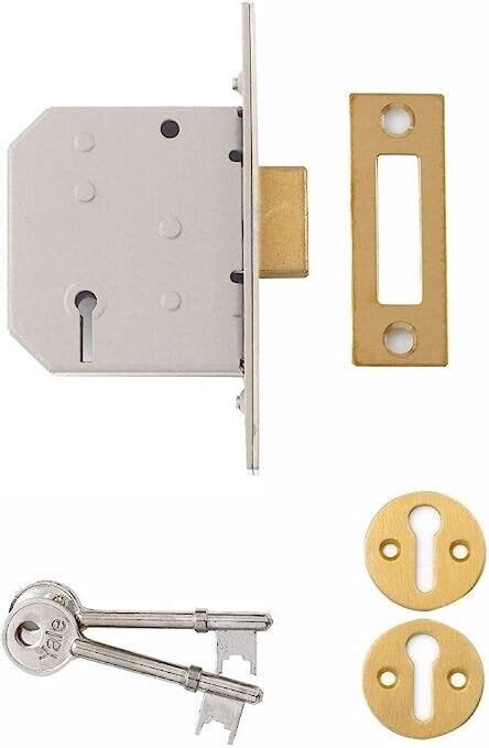 Yale Locks Pm322ch25 3 Lever Mortice Deadlock Polished Chrome 65mm 25in For Sale Online Ebay