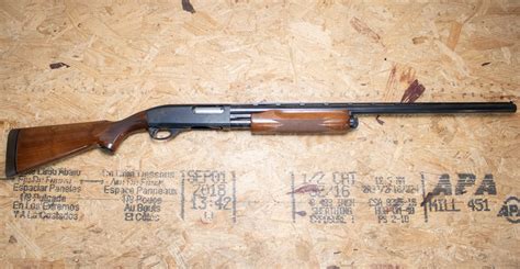 Remington 870 Wingmaster Magnum 12 Gauge Police Trade In Shotgun With