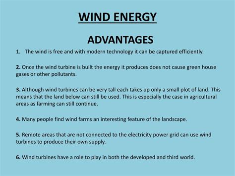 Ppt Wind Energy Powerpoint Presentation Free Download Id1589433