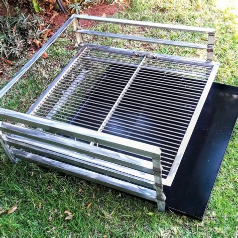 2200322 Four Level Stainless Steel Frame Breedt Braais