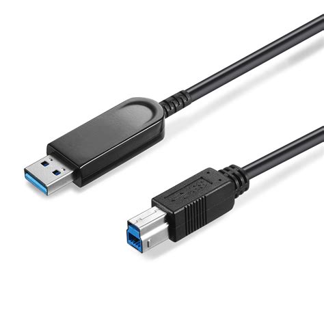 USB 3 0 AOC Type A Male To Type B Male Hybrid 5Gbps USB 3 0 Active