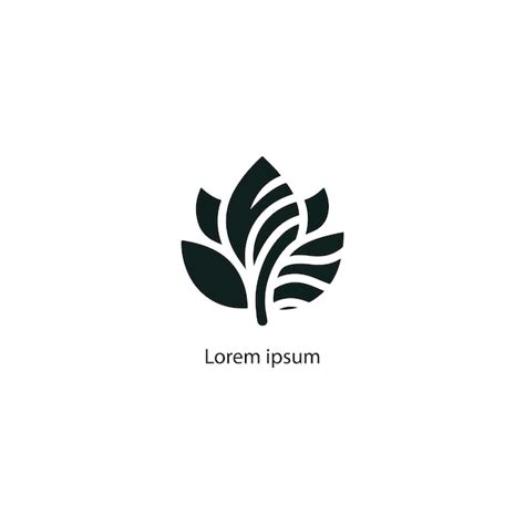 Premium Vector A Leaf Logo With White Background