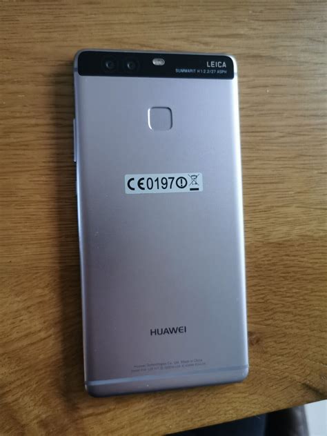 Huawei P9 Eva L09 32gb Titanium Grey Smartphone Ebay