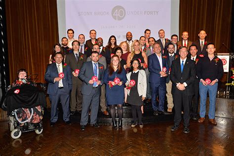 Stony Brook Celebrates 2015 “40 Under Forty” Honorees Sbu News