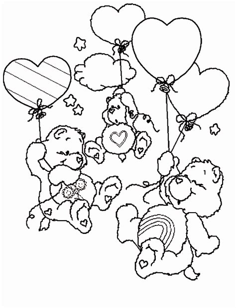 Care Bears Printable Coloring Pages Coloring Home