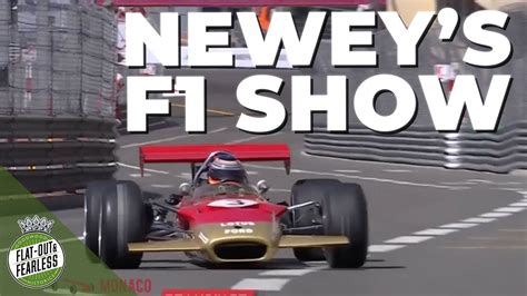 Adrian Newey Races F1 Lotus 49 At Monaco Youtube