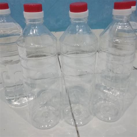 Jual Botol Kosong Segel Botol Pet Plastik Liter Tutup Segel Merah