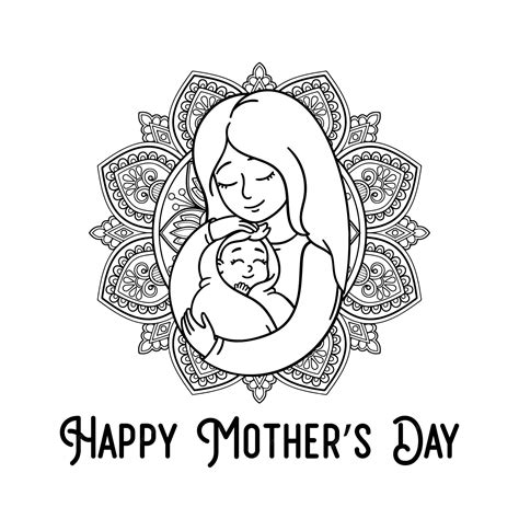 Premium Vector Happy Mothers Day Illustration Design