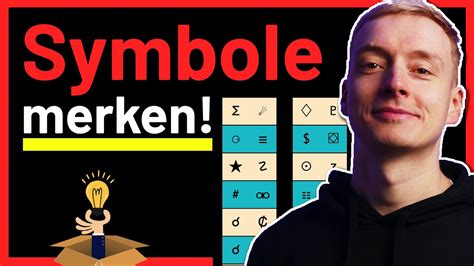 SYMBOLE Merken Trainieren Testsimulation Mit Aufgaben Und